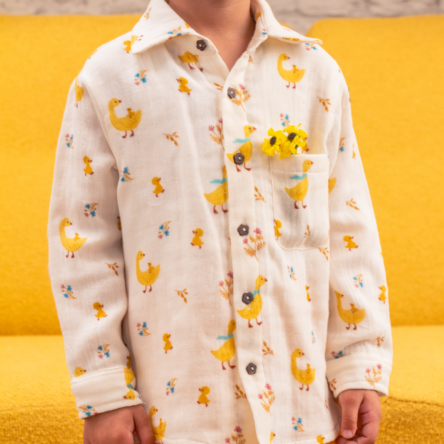 Quack Club premium gauze PJ set