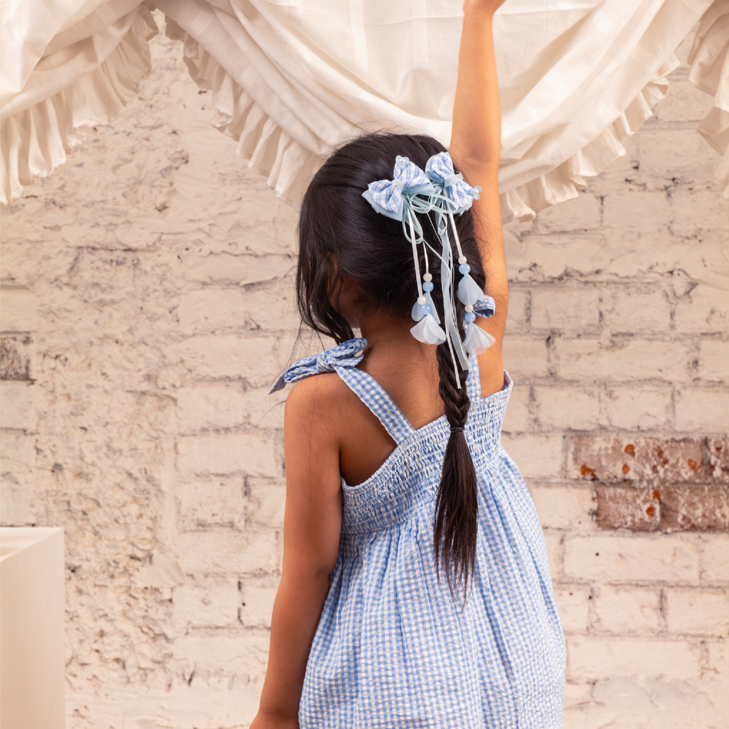 Blue Skies Mini Skater Dress.