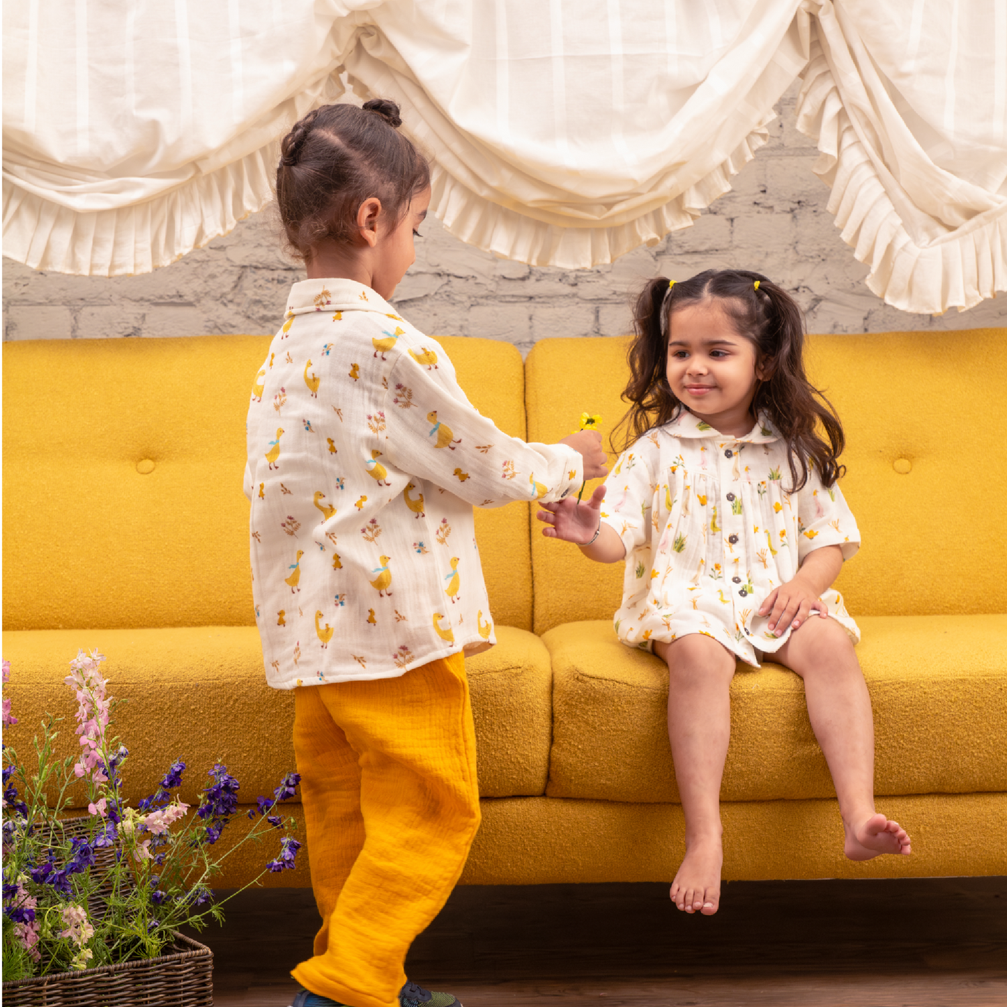 Quack Club premium gauze PJ set