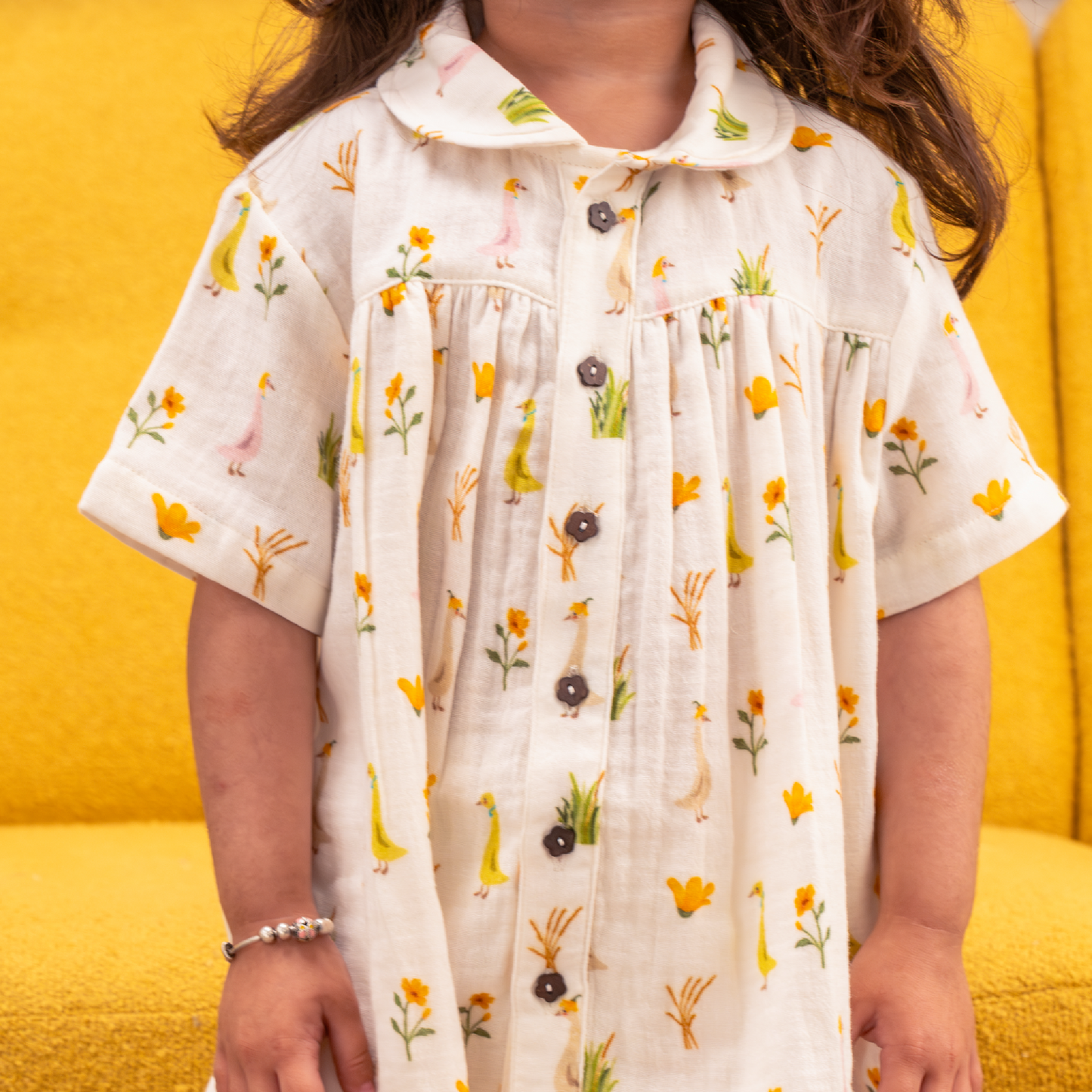 Goose Garden shirt & shorts set