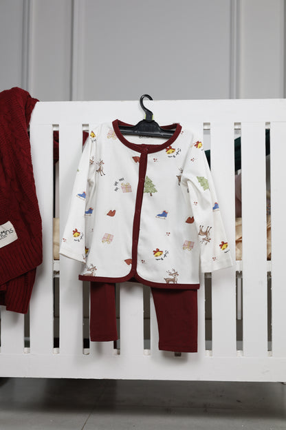 LITTLE SANTA CHRISTMAS CO-ORD SET