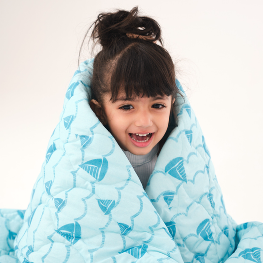 Baby Tiny Boats Quilt