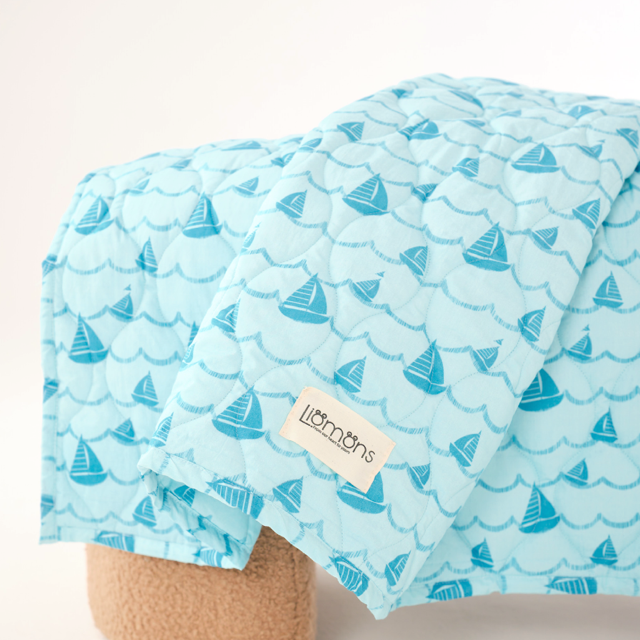 Baby Tiny Boats Quilt
