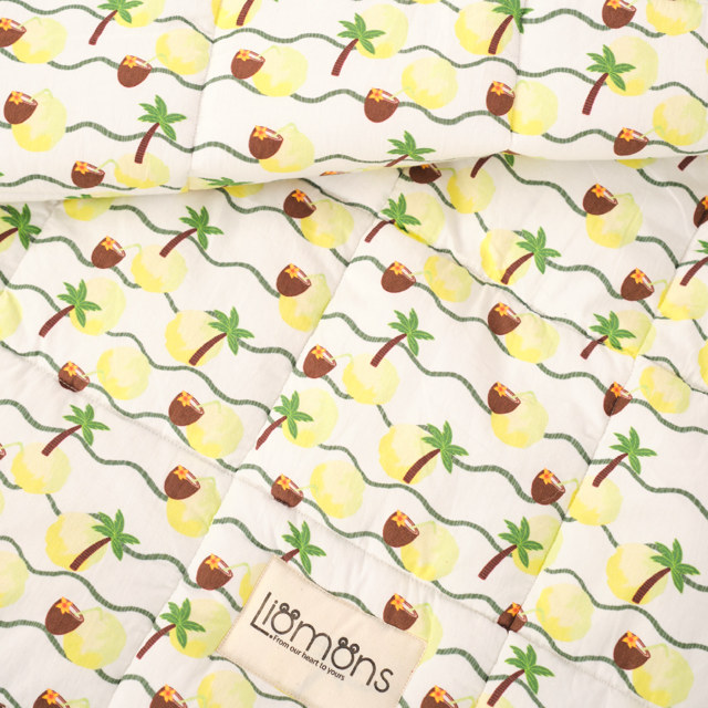 Baby Palm Print Quilt
