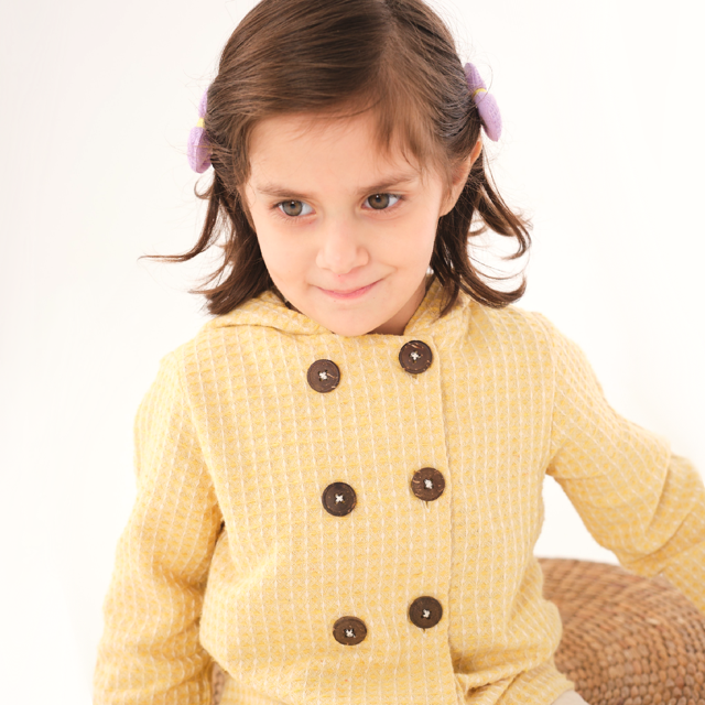 Baby Bear Waffle Hoodie